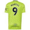 Officiële Voetbalshirt Manchester United Martial 9 Derde 2022-23 - Heren